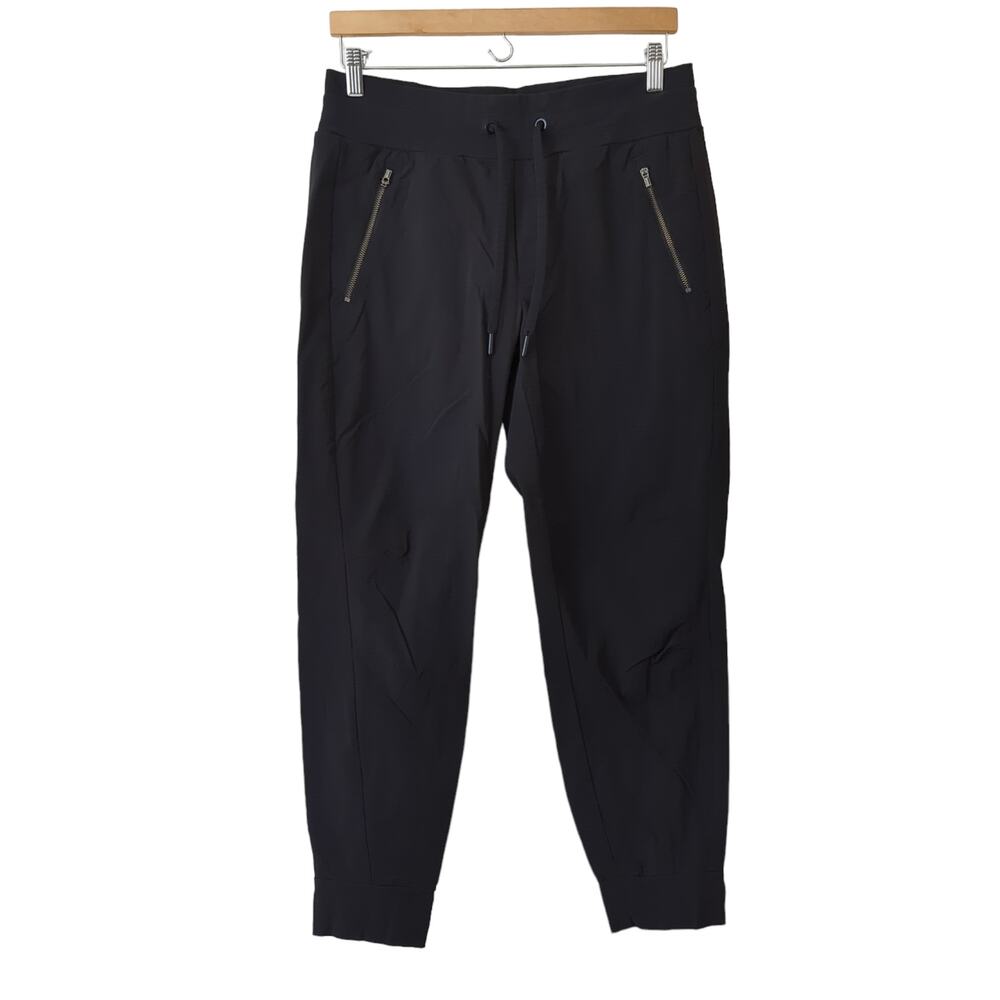 Athleta‎ Trekkie North Jogger Womens Black Leggings Athletic Pants Sz 8 Everyday